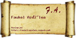 Faukel Azálea névjegykártya